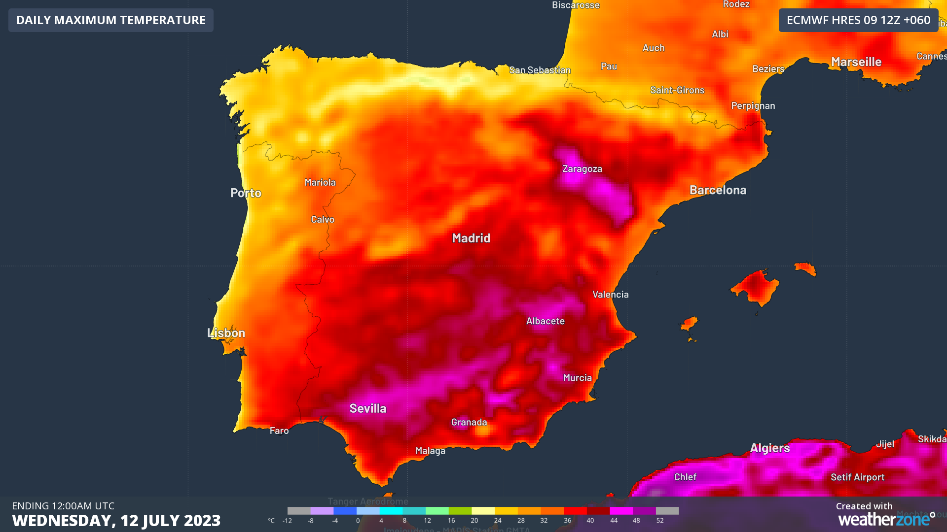 Terrifying footage of drivers caught in Spanish flash flood