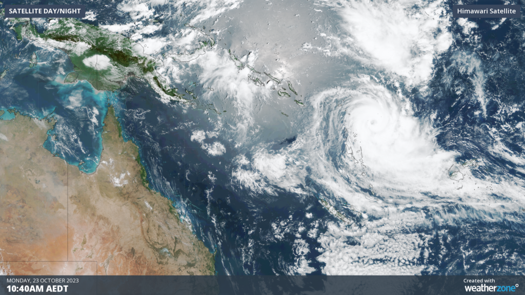 Tropical Cyclone Lola gaining strength near Vanuatu Weatherzone Business